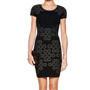 Diane Von Furstenberg | Black Sheath Dress Sz S